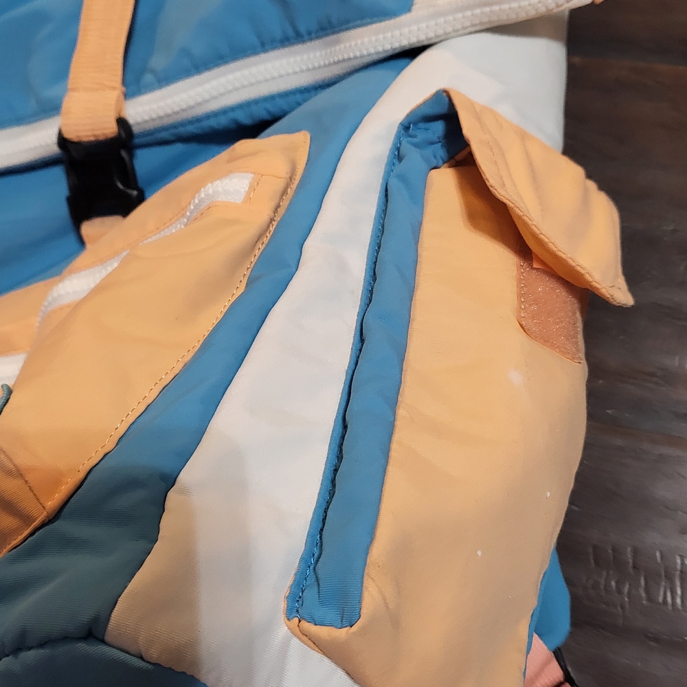Columbia Blue and Orange Backpack - Picture 3 of 4